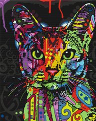 Картина за номерами: Абісинська кішка зображення 1