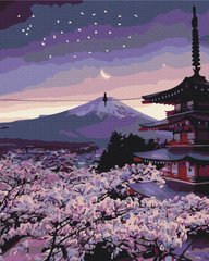 Картина по номерам: Вечерняя Япония фото 1