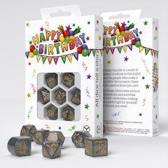 Набір кубиків Happy Birthday Dice Set: Confetti зображення 1