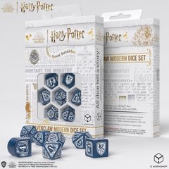 Набір кубиків Q Workshop Harry Potter. Ravenclaw Modern Dice Set - Blue зображення 1