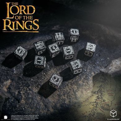 Набір кубиків The Lord of the Rings: Moria 10xD6 Dice Set зображення 5