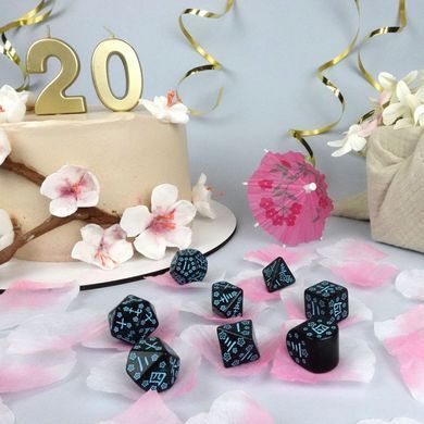 Набор кубиков Q WORKSHOP 20 years: Japanese Dice Set фото 4