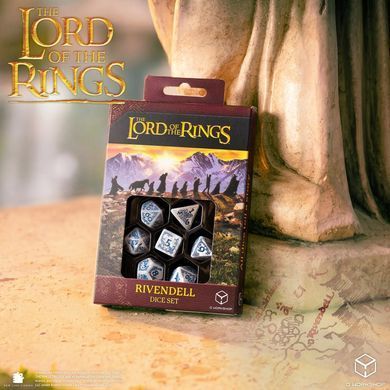 Набір кубиків The Lord of the Rings: Rivendell Dice Set - Stone зображення 8
