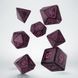 Набор кубиков Runic Shimmering black with magenta Dice Set