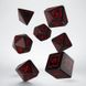Набір кубиків Q Workshop Elvish Black & red