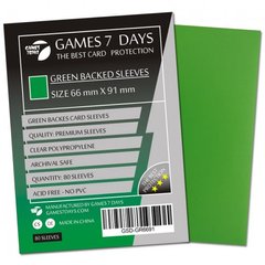Настольная игра Протекторы Game7Days 66x91 GREEN 1