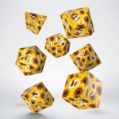 Набір кубиків Full Art Dice&trade; Set: Sunflower зображення 2