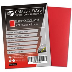 Настольная игра Протекторы Game7Days 66x91 RED 1