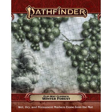 Поля Pathfinder RPG Flip-Mat Classics Winter Forest фото 1
