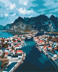 Картина за номерами: Норвезькі фіорди зображення 1