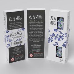 Набір кубиків Full Art Dice&trade; Set: Porcelain зображення 1