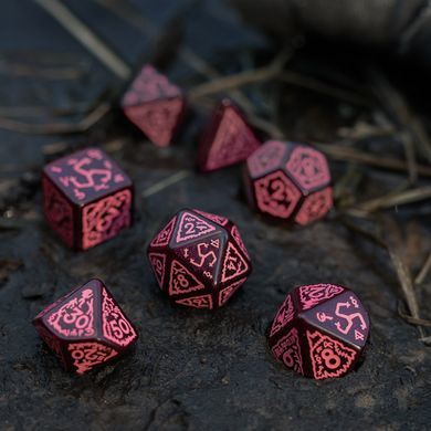 Набір кубиків Q Workshop The Witcher Dice Set. Crones - Whispess зображення 2