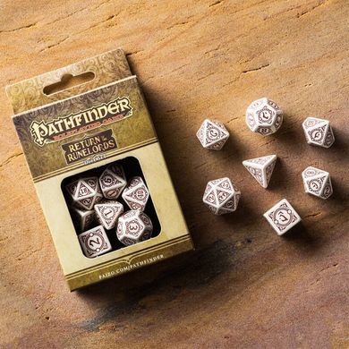 Набір кубиків Q Workshop Pathfinder Return of the Runelords зображення 3