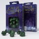 Набор кубиков Q Workshop Call of Cthulhu 7th Edition Black & green Dice Set