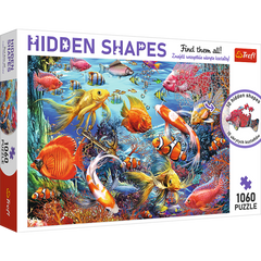 Пазл Hidden Shapes Подводная жизнь 1060 эл. фото 1