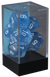 Набор кубиков Chessex Borealis™ Sky Blue w/white Luminary