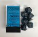 Набір кубиків Chessex Opaque Dusty blue/Copper