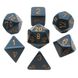 Набор кубиков Chessex Opaque Dusty blue/Copper