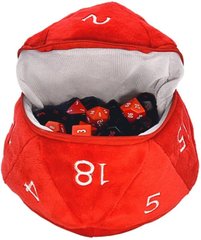Плюш D20 Plush Dice Bag Red зображення 1
