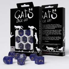 Набір кубиків Q Workshop CATS Modern Dice Set: Meowster зображення 1