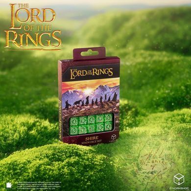 Набор кубиков The Lord of the Rings: Shire 10xD6 Dice Set фото 5