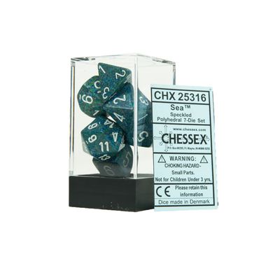 Набор кубиков Chessex Speckled Sea фото 2