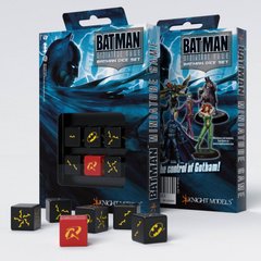 Набір кубиків Q Workshop Batman Miniature Game - D6 Batman Dice Set зображення 1