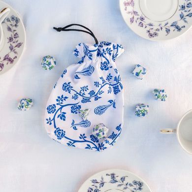 Мешочек для кубиков Full Art Dice&trade; Pouch: Porcelain фото 2