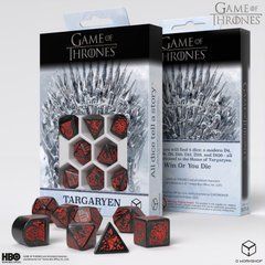 Набір кубиків Game of Thrones. Targaryen Dice Set. зображення 1