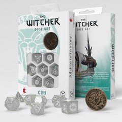 Набор кубиков Q Workshop The Witcher Dice Set. Ciri - The Lady of Space and Time фото 1