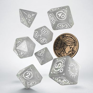 Набор кубиков Q Workshop The Witcher Dice Set. Ciri - The Lady of Space and Time фото 2