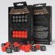 Набір кубиків Fortress Compact D6: Black&Red
