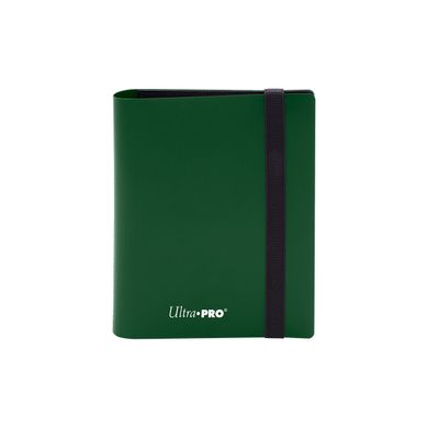 Альбом для карт Ultra Pro 2-Pocket PRO-Binder - Eclipse Forest Green фото 1