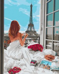 Картина по номерам: Парижское утро фото 1