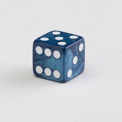 Набор кубиков Full Pack of D6s: Cobalt&White фото 3