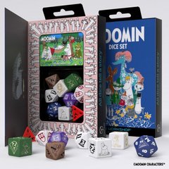 Набір кубиків Q Workshop Moomin Dice Set зображення 1