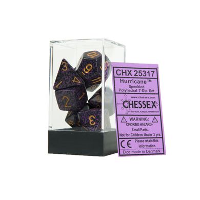 Набор кубиков Chessex Speckled Hurricane фото 2