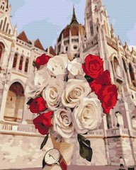 Картина за номерами: Троянди в Будапешті зображення 1