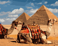 Картина за номерами: Символи Єгипту зображення 1