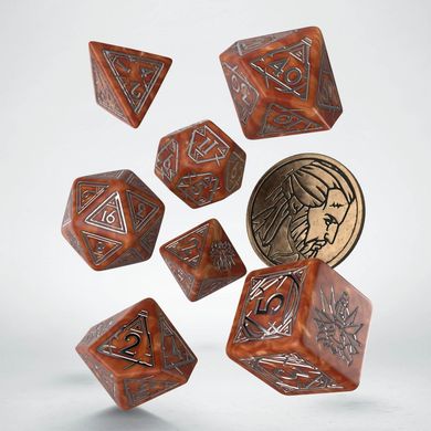 Набор кубиков Q Workshop The Witcher Dice Set. Geralt - The Monster Slayer фото 2