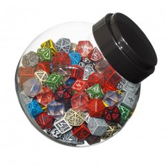 Набор кубиков Q Workshop Jar of dice with D6, D10, D20 фото 1