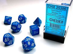 Набор кубиков Chessex RPG Dice Sets Water Poly 7-dice Cube фото 1