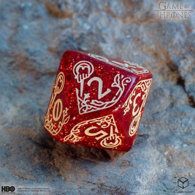 Набор кубиков Game of Thrones. Lannister Dice Set. фото 5