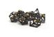 Набір кубиків Hollow Dice Set Dragon Cage Black and Gold