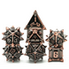Набір кубиків Copper Flail Metal RPG Dice Set (7)