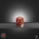 Набор кубиков Tribal Dice Set: Shimmering red & Beige