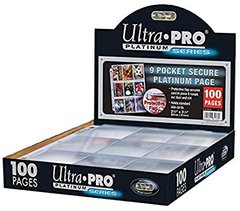 Настольная игра Ultra-Pro Secure Platinum - 9-Pocket Pages (3 Hole) 1
