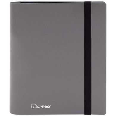 Альбом для карт Ultra Pro 4-Pocket PRO-Binder - Eclipse Smokey Grey фото 1