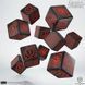 Набір кубиків Game of Thrones. Targaryen 10xD6 Dice Set.