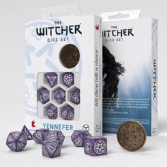 Набор кубиков Q Workshop The Witcher Dice Set. Yennefer - Lilac and Gooseberries фото 1